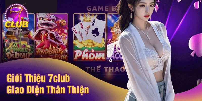 Giao diện hiện đại của TÁC GIẢ (7CLUB) thân thiện người dùng
