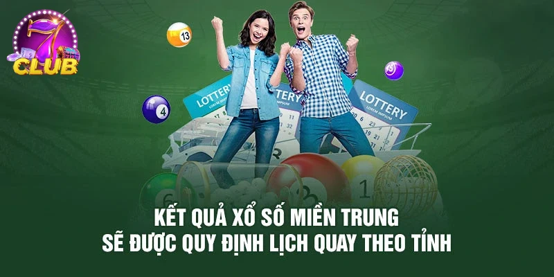 Giao diện xổ số trực tuyến hiện đại tại 7CLUB
