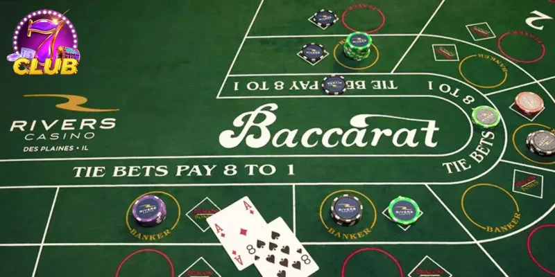 Giao diện bàn baccarat trực tuyến rõ nét dễ thao tác sử dụng