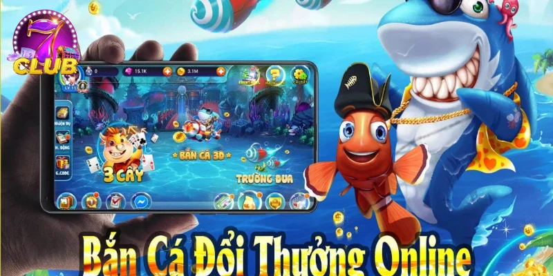 Hình ảnh giao diện hiện đại của game BẮN CÁ ĐỔI THƯỞNG trực tuyến